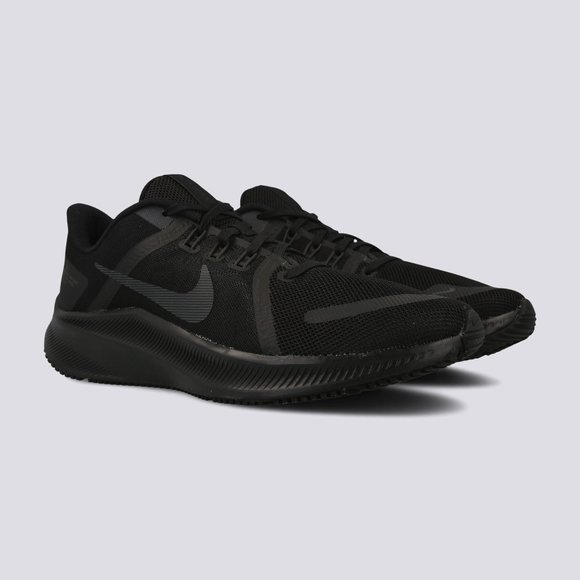 Nike Quest 4 Men's Road Running Shoes Black - Picture 2 of 10